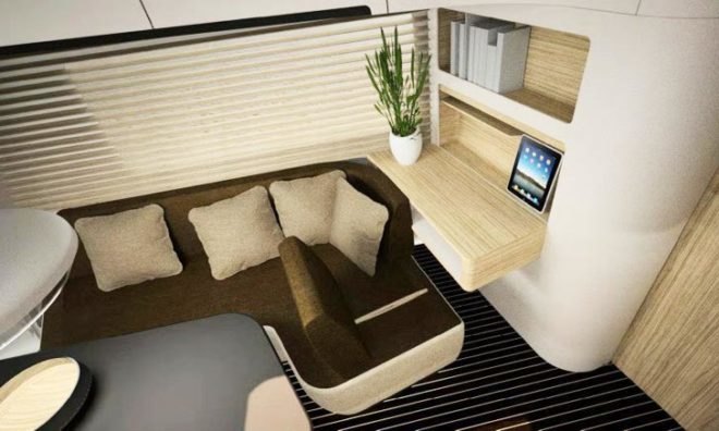 reen design, eco design, sustainable design, Caravan, Camper trailer, Caravisio, Knaus Tabbert, convertible living space, small living