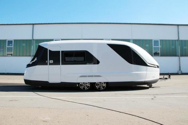 reen design, eco design, sustainable design, Caravan, Camper trailer, Caravisio, Knaus Tabbert, convertible living space, small living