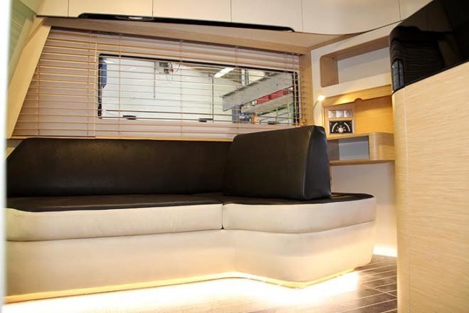 reen design, eco design, sustainable design, Caravan, Camper trailer, Caravisio, Knaus Tabbert, convertible living space, small living