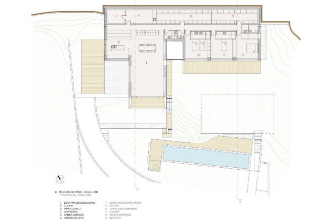 Casa Y, FL Architetti, turin, italy, energy efficient home, concrete home, green home, eco home