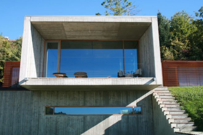 Casa Y, FL Architetti, turin, italy, energy efficient home, concrete home, green home, eco home