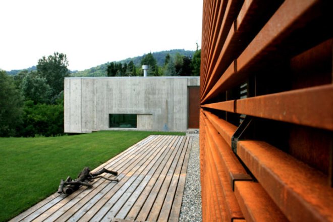 Casa Y, FL Architetti, turin, italy, energy efficient home, concrete home, green home, eco home