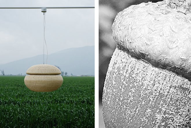 Claesson Koivisto Rune, The Andes House, wicker lamps, Medusa, Chinita, Bellota, biodegradable object, Chilean design, Swedish design, Bright Ideas, Green Lighting, Green Materials