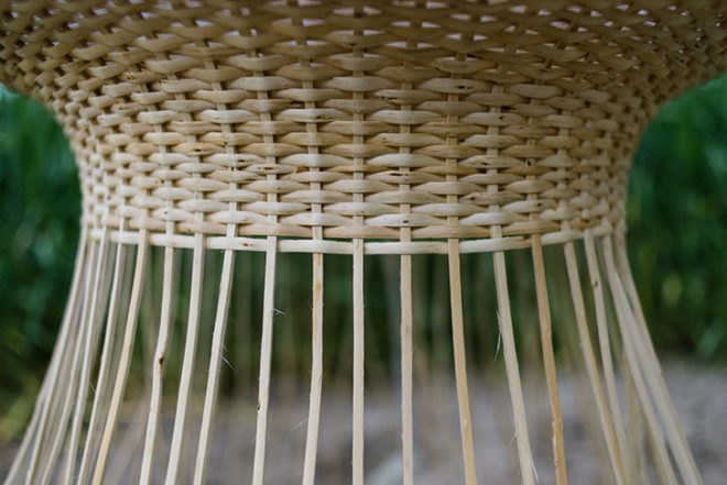 Claesson Koivisto Rune, The Andes House, wicker lamps, Medusa, Chinita, Bellota, biodegradable object, Chilean design, Swedish design, Bright Ideas, Green Lighting, Green Materials