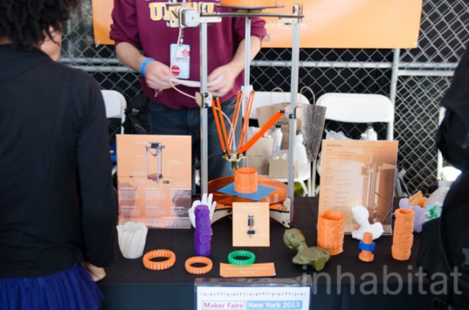 3D printing, Maker Faire, Queens, New York, Events, Art, Technology, Making, Makers, Fabrication, Creating Objects, DIY, Self Made Tech, Do It Yourself, Home Production, Desktop 3D Printer, Ultimaker, B9 Creator, M3D, Vader Printer, Scott Vader, Zachery Vader, FormLabs, Deltaprintr, 3D Printing Providence, Yasick Hemenov, Matt Shultz, Kai Parthy, Laywoo-D3, Laybrick, Shapeways,