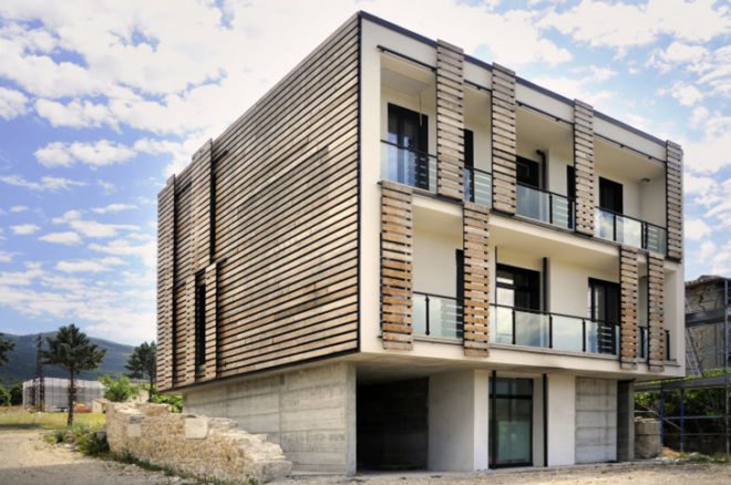 Energy Box House, Energy Box L'Aquila, Pierluigi Bonomo, prefab housing, earthquake-proof home, prefab housing Italy, low carbon footprint, carbon footprint, passivhaus, passive house Italy, earthquakes Italy, sustainable building, green architecture Italy