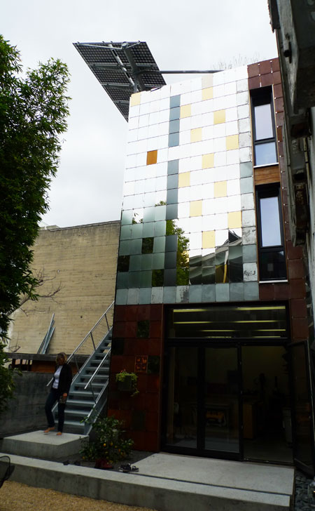 David Baker house, LEED Platinum, solar powered, Passive House, Net-zero Certified, Living Building Challenge