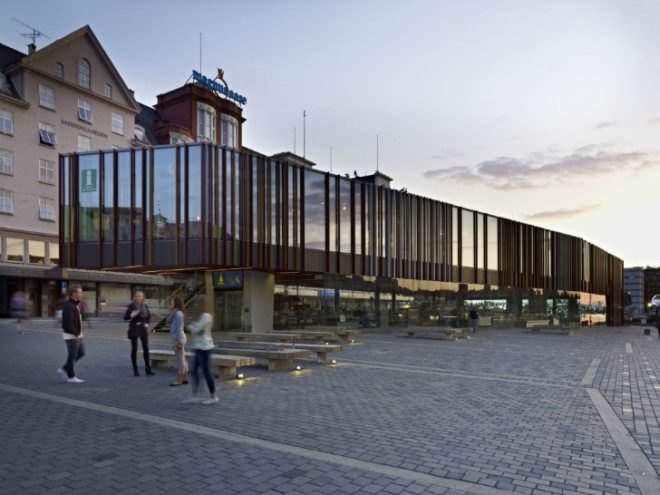 bergen fish market, eder biesel arkitekter, green renovation, sustainable design, eco renovation, adaptive reuse, history continued, historic preservation, modern architecture
