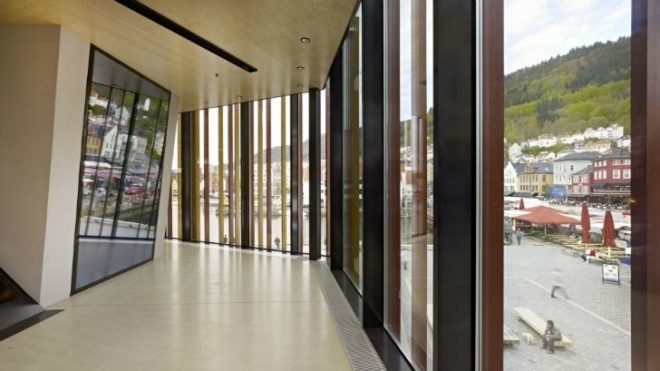 bergen fish market, eder biesel arkitekter, green renovation, sustainable design, eco renovation, adaptive reuse, history continued, historic preservation, modern architecture