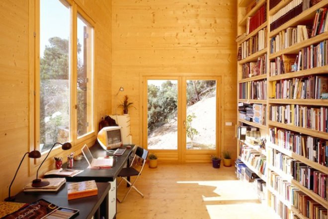 H Arquitectes, House 205, Designed for Disassembly, Spain, Spanish design, wooden house, recyclable wood, reusable wood, TYVEK, energy efficiency, Green Materials, Recycled Materials