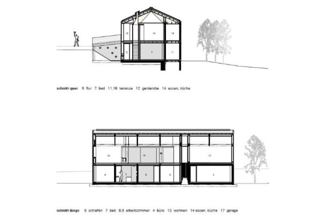 Haus S, Becker Architekten, sliding shutters, eco home, energy efficient home, low energy home, bavaria, germany