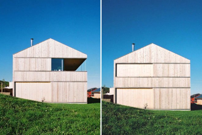Haus S, Becker Architekten, sliding shutters, eco home, energy efficient home, low energy home, bavaria, germany