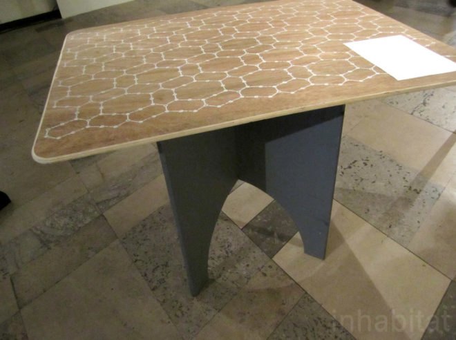 eco design, green design, upcycling, sustainable design, designersblock, fifth element, london design festival, science and design, boric acid table