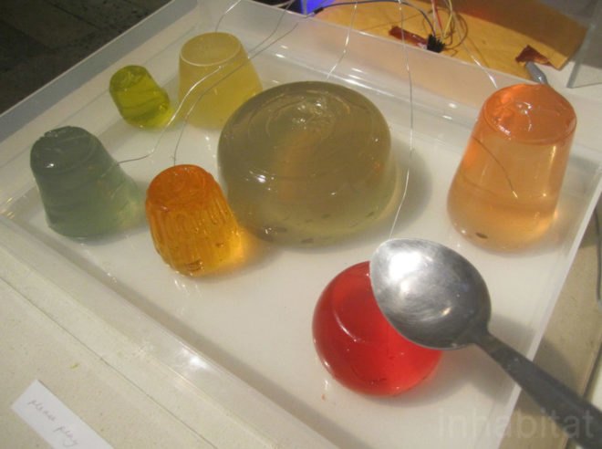 eco design, green design, upcycling, sustainable design, designersblock, fifth element, london design festival, science and design, musical jelly, musical jello