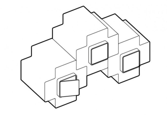 tiny home, tiny house, Studio Liu Lubin, tetris home, micro home, micro house, China, Beijing, Chinese micro home, chinese micro house, tetris-shaped micro home, Beijing micro house