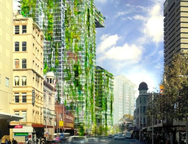 patrick blanc, one central park, sydney, residential tower, vertical garden, living wall, Jean Nouvel, Yann Kersalé,