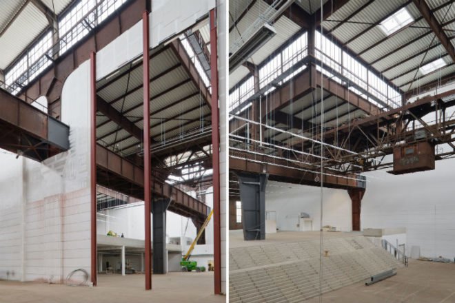 RS+Y, U-Boat Hall, Bolles+Wilson, hannover, adaptive reuse, green renovation, u boat hall renovation