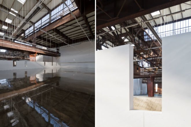 RS+Y, U-Boat Hall, Bolles+Wilson, hannover, adaptive reuse, green renovation, u boat hall renovation