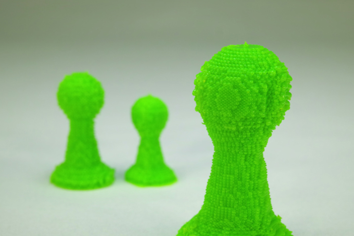 Radiant Fabrication, Lionhead Bunny, Lionhead, 3D printing, 3D Scanning, Radiant Li, Filament, Eight Printing Heads, Fabrication, Making, Makers, DIY, Best 3D Printer, Faster 3D Printing,