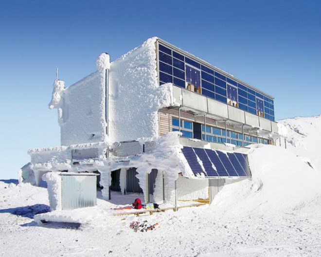 Schiestlhaus, Passivehaus, Germany, design resiliency, resilient design, sustainable design, sustainable commercial buildings, green design, disaster proof design, long lasting design, emergency design, design for disasters, commercial buildings, commercial architecture, design engineering, materials design, resilient materials, durable building materials, cs, construction specialties, CS group, managing building design, sustainable commercial buildings, wind resistant buildings, earthquake resistant buildings, flood resistant building,s hurricane proof buildings