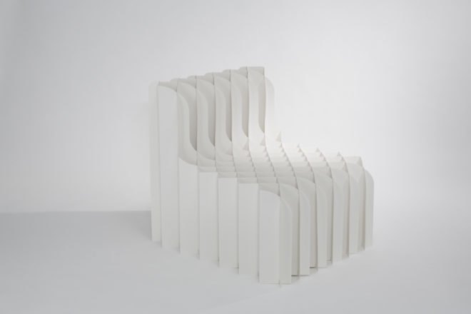 sekita design studio, london design festival, flatpack chair, paper furniture, green design, eco design, sustainable furniture