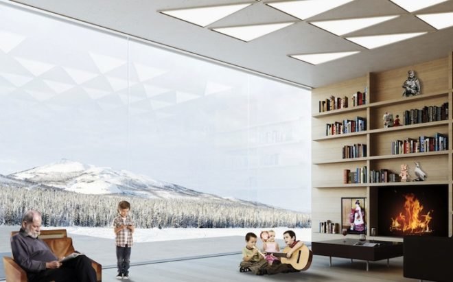 kiruna, sweden, city hall, Henning Larsen Architects, Tema Landscape Architects, WSP Engineers Sweden, UiWE Cultural Designers, arctic landscape, the crystal