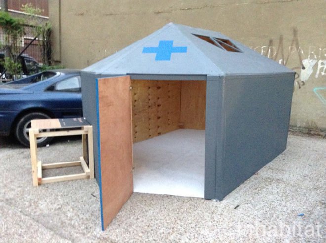 hexayurt, eco design, green design, upcycling, sustainable design, open source, DYI
