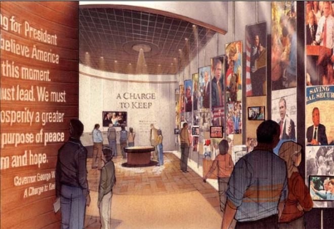 george w. bush presidential library and museum, dallas, texas, leed platinum certification, climate hero award