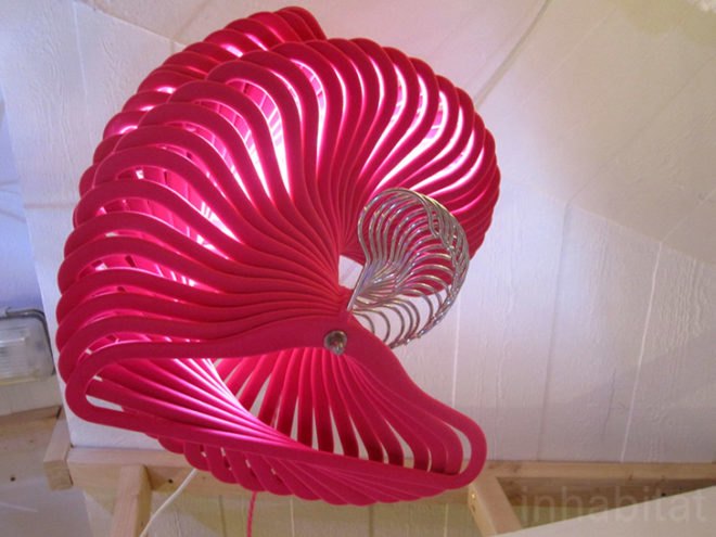eco design, green design, upcycling, sustainable design, designersblock, london design festival, hanger lamp