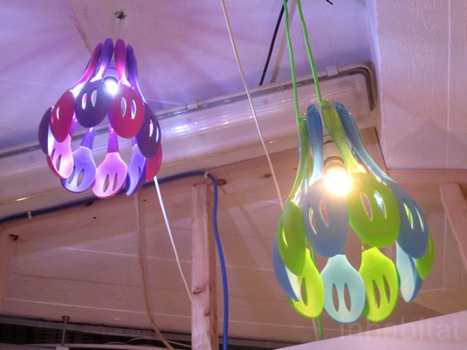 eco design, green design, upcycling, sustainable design, designersblock, london design festival, spoon lamp
