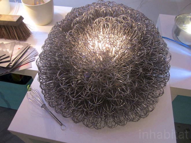 eco design, green design, upcycling, sustainable design, designersblock, london design festival, whisk lamp