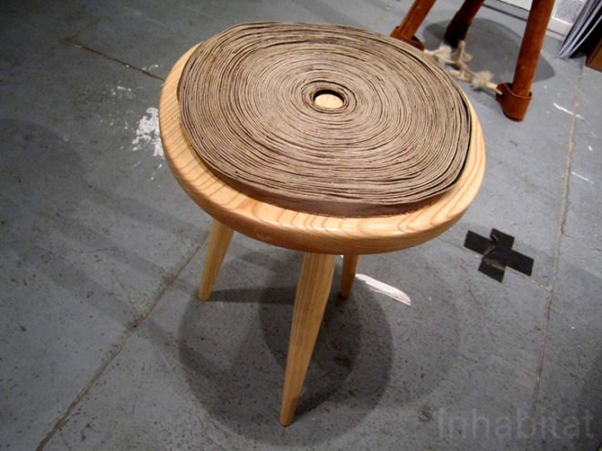 eco design, green design, upcycling, sustainable design, designersblock, london design festival, maki stool