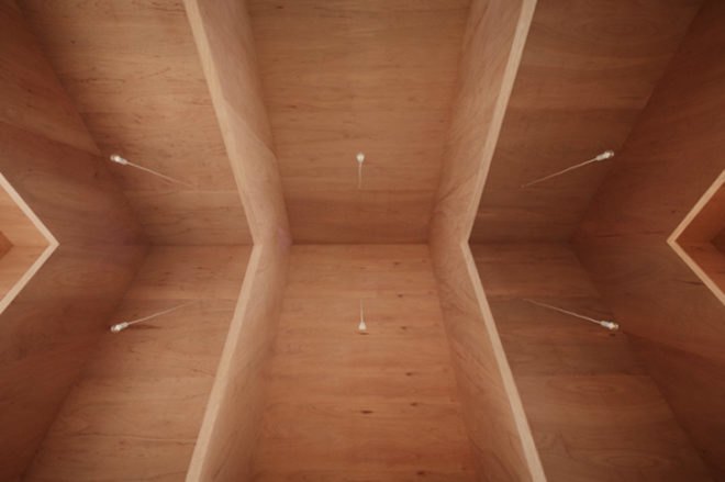 green design, eco design, sustainable design, Koya No Sumika, mA-Style Architects, plywood roof, minimalist living