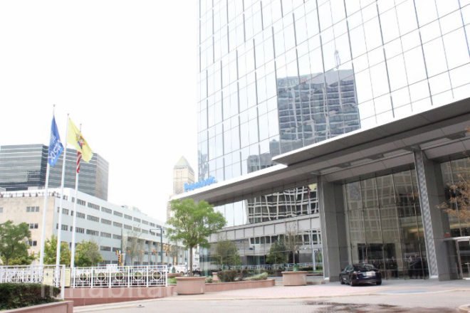 panasonic, panasonic headquarters, panasonic newark, panasonic new jersey, corey booker, leed, green architecture, eco architecture, leed certified buildings
