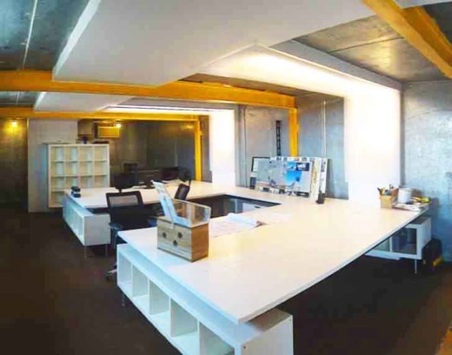 wamo studio, office space, taos cow ice cream company, walk-in freezer, renovation, architecture studio, carol ware, vahid mojarrab