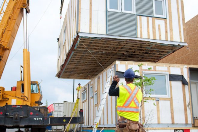 131 Moyle Drive, SMPLy MOD, smpl design studio, yellowknife, prefab duplex, prefab home, nwt