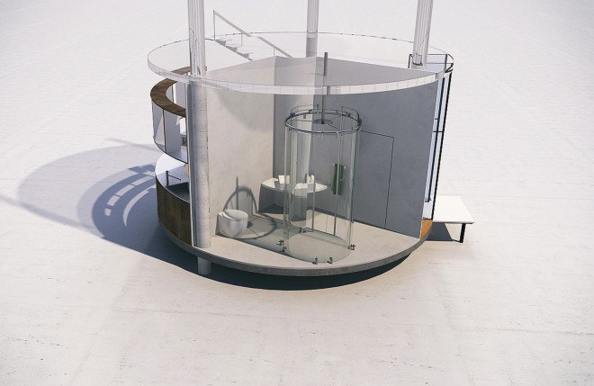 A. Masow Design Studio, tree house Kazakhstan, Kazakhstan architecture, glass houses, tree houses, tree houses design, transparent houses, forest retreats, daylit homes, Kazakhstan