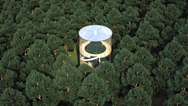 A. Masow Design Studio, tree house Kazakhstan, Kazakhstan architecture, glass houses, tree houses, tree houses design, transparent houses, forest retreats, daylit homes, Kazakhstan