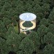 A. Masow Design Studio, tree house Kazakhstan, Kazakhstan architecture, glass houses, tree houses, tree houses design, transparent houses, forest retreats, daylit homes, Kazakhstan
