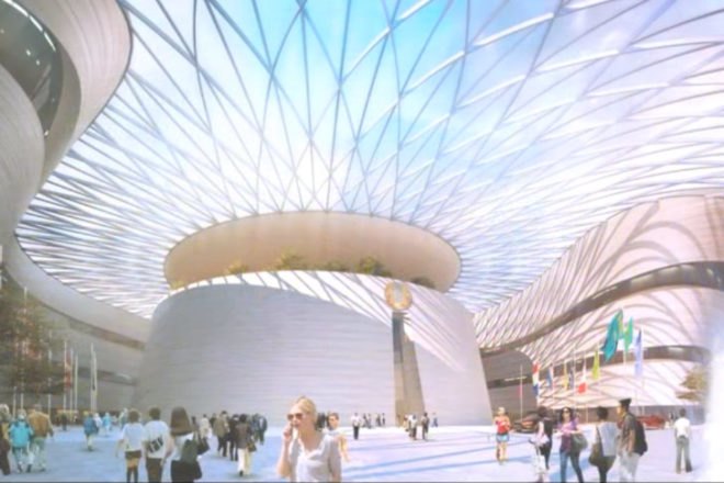 Astana World Expo, Adrian Smith Gordon Gill, Astana, Kazakhstan, World Expo 2017, renewable energy