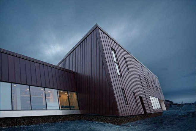 C.F. Møller, Greenland Architecture, Dronning Ingrids Hospital, Sustainable Public Building, Future Proofing, Copper Cladding