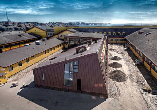 C.F. Møller, Greenland Architecture, Dronning Ingrids Hospital, Sustainable Public Building, Future Proofing, Copper Cladding