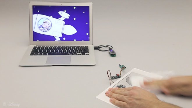 Disney Research, Paper, Electricity, Generators, Interactive Media, PC, Wireless Signal, Fringe Tech, Future Tech, Research, Science, Research and Development, Inventions, New Tech,