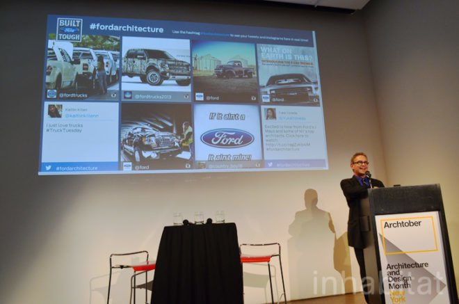 ford, ford motors, ford motor company, design with a purpose, Design With a Purpose: Built Tough, ford live, ford webcast, architecture webcast, architecture panels, automotive design, design events, design panels, architecture and automotive, car design, j mays, ford f series, shop architects, shop construction, AIANY, American Institute of Architects New York, J Mays