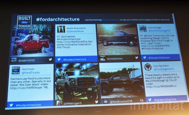 ford, ford motors, ford motor company, design with a purpose, Design With a Purpose: Built Tough, ford live, ford webcast, architecture webcast, architecture panels, automotive design, design events, design panels, architecture and automotive, car design, j mays, ford f series, shop architects, shop construction, AIANY, American Institute of Architects New York, J Mays