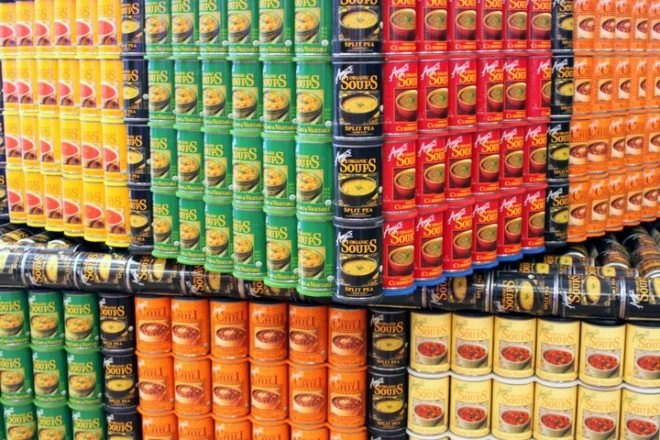 canstruction, architecture and the city festival, san francisco, social responsibility, public art, charity, canned goods