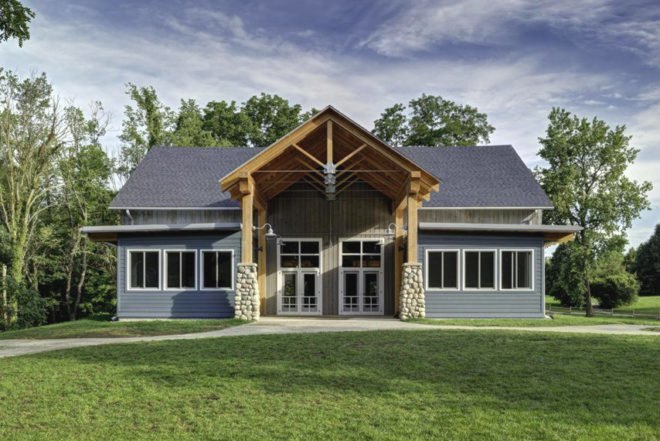 Kalamazoo Nature Center Camp, Lord Aeck Sargent, barn reuse, barn renovation, adaptive reuse, summer camp, kalamazoo