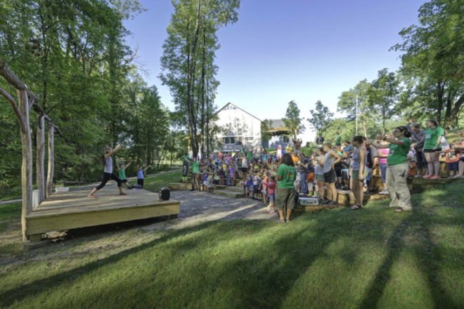 Kalamazoo Nature Center Camp, Lord Aeck Sargent, barn reuse, barn renovation, adaptive reuse, summer camp, kalamazoo