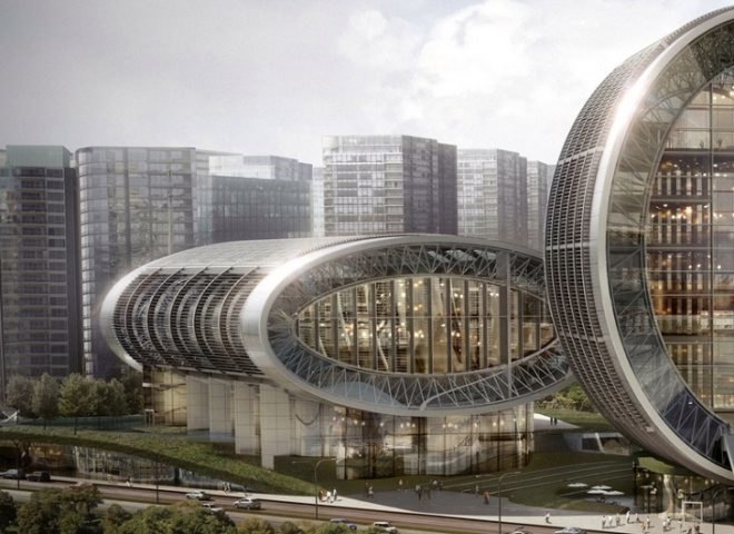 Luminous Moon-Gate, Form4 Architecture, 2013 Taichung City Cultural Center Competition, cultural center Taichung, Chinese architecture, sustainable buildings, green building technologies