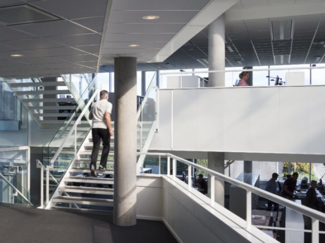 MOE Office Building, Schmidt Hammer Lassen, moe, eco office, daylighting, buddinge, copenhagen